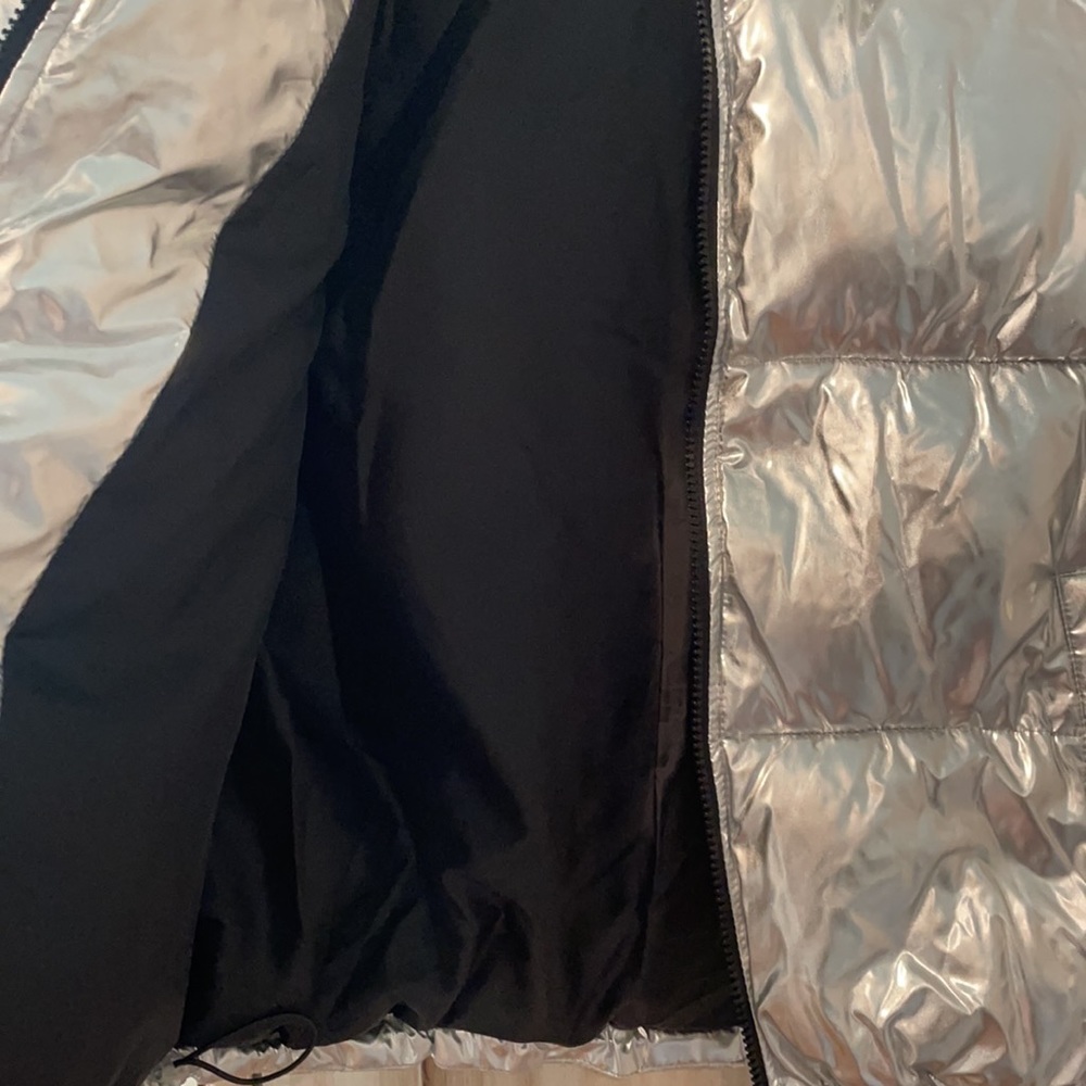 Silver Puffy Jacket - Picture 5 of 6